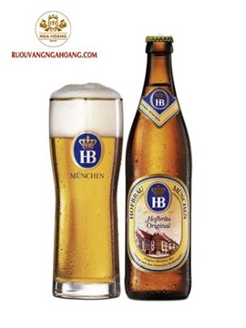 BIA HOFBRAU ORIGINAL 5,1% 500ML - THÙNG 20 CHAI