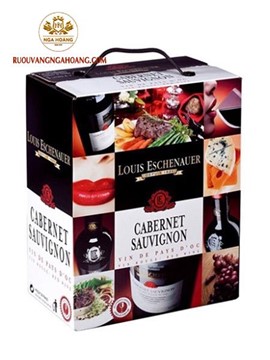 VANG BỊCH LOUIS ESCHENAUER CABERNET SAUVIGNON 3 LÍT