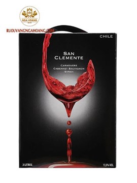 VANG BỊCH CHILE SAN CLEMENTE 3 LÍT