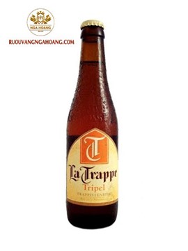 BIA LA TRAPPE TRIPEL 8% 330ML - THÙNG 24 CHAI