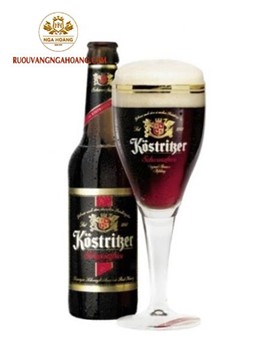 BIA KOSTRITZER SCHWARZBIER 4,8% 330ML - THÙNG 24 CHAI