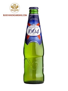 BIA 1664 Kronenbourg 5,5% 250ML - THÙNG 20 CHAI