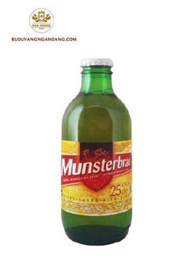 BIA Munsterbrau 250ML - THÙNG 24 chai