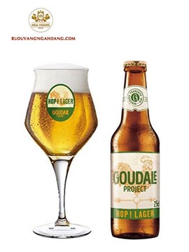 BIA La Goudale Project Hop Lager 250ML - THÙNG 24 chai