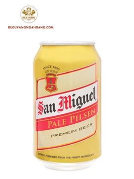 BIA San Miguel Pale Pilsen 330ML - THÙNG 24 LON