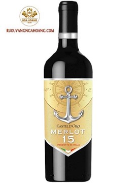 Vang Castel D’oro Merlot 15 Độ