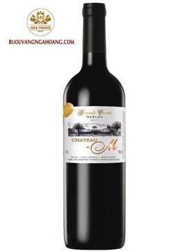 Vang Château M Grande Cuvée Merlot