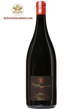 Vang Duca Di Poggioreale Merlot 1999