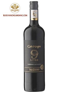 Vang Gato Negro 9 Lives Reserve Cabernet Sauvignon