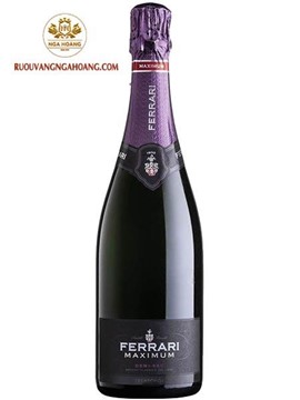 Vang Nổ Ferrari Maximum Demi Sec Trentodoc