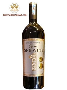 Vang One Wine Family Reserve Syrah