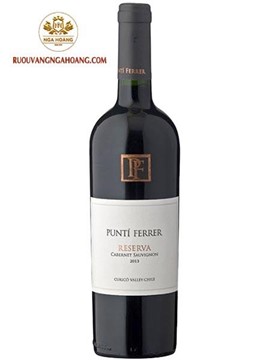 Vang Punti Ferrer Reserva Cabernet Sauvignon