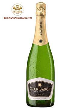 Vang Sủi Bọt Gran Baron Brut Nature Cava