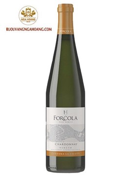 vang Ý Forcola Chardonnay