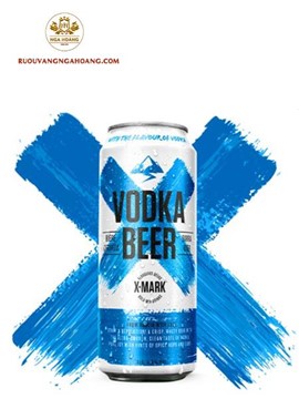 BIA X MARK VODKA BEER 500ML - THÙNG 12 LON